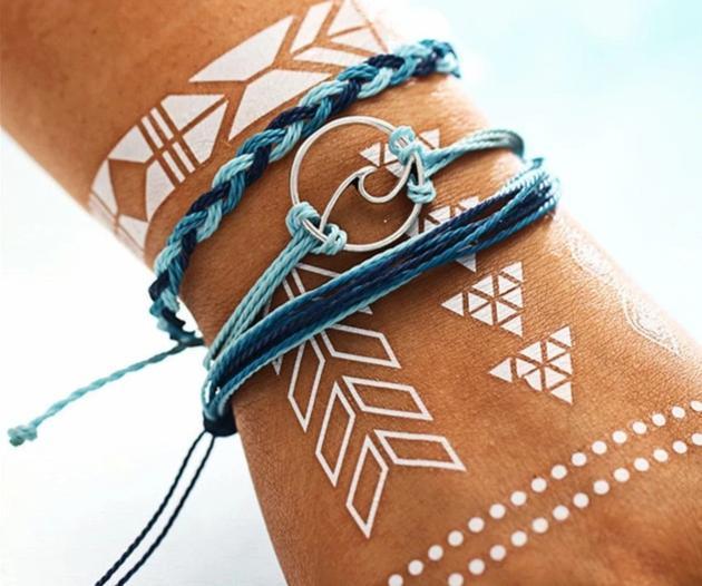 Bohemian Cotton Thread Woven Rope String Friendship Bracelet National Wind  Braided Handmade Mixed Colored Rope Anklet Women Foot Jewelry Summer Beach  Holiday Accessories Gifts